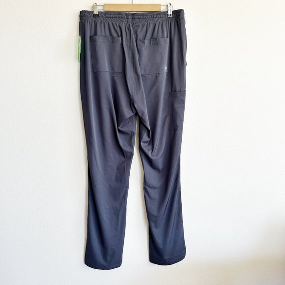 NWT Healing Hands Scrub Pants Gray Ryan Straight Leg 9590T Medical - Picture 4 of 6